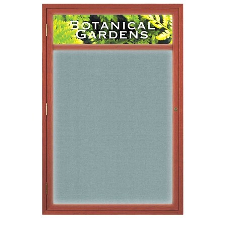 United Visual Products Open Faced Traditional Rounded Corkboard UV640ARC-GOLD-BUFF